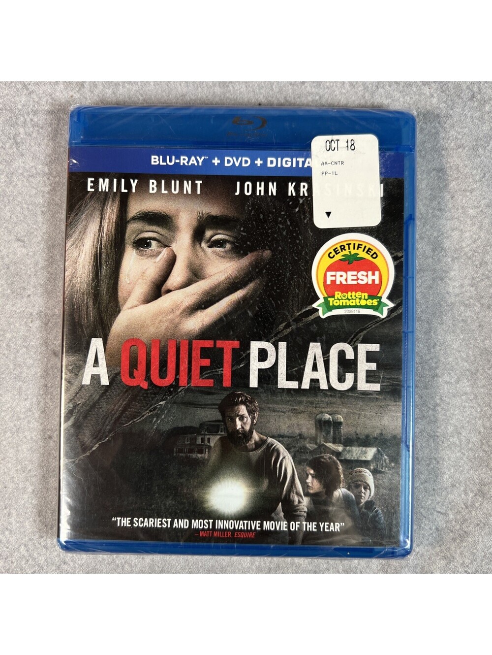 A Quiet Place (Blu-ray, 2018)  - SEALED